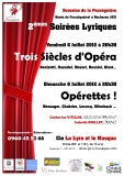 affiche Soires lyriques 2012